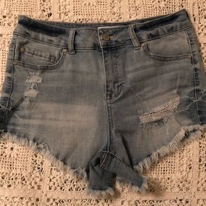Blue jean shorts size 7/28
